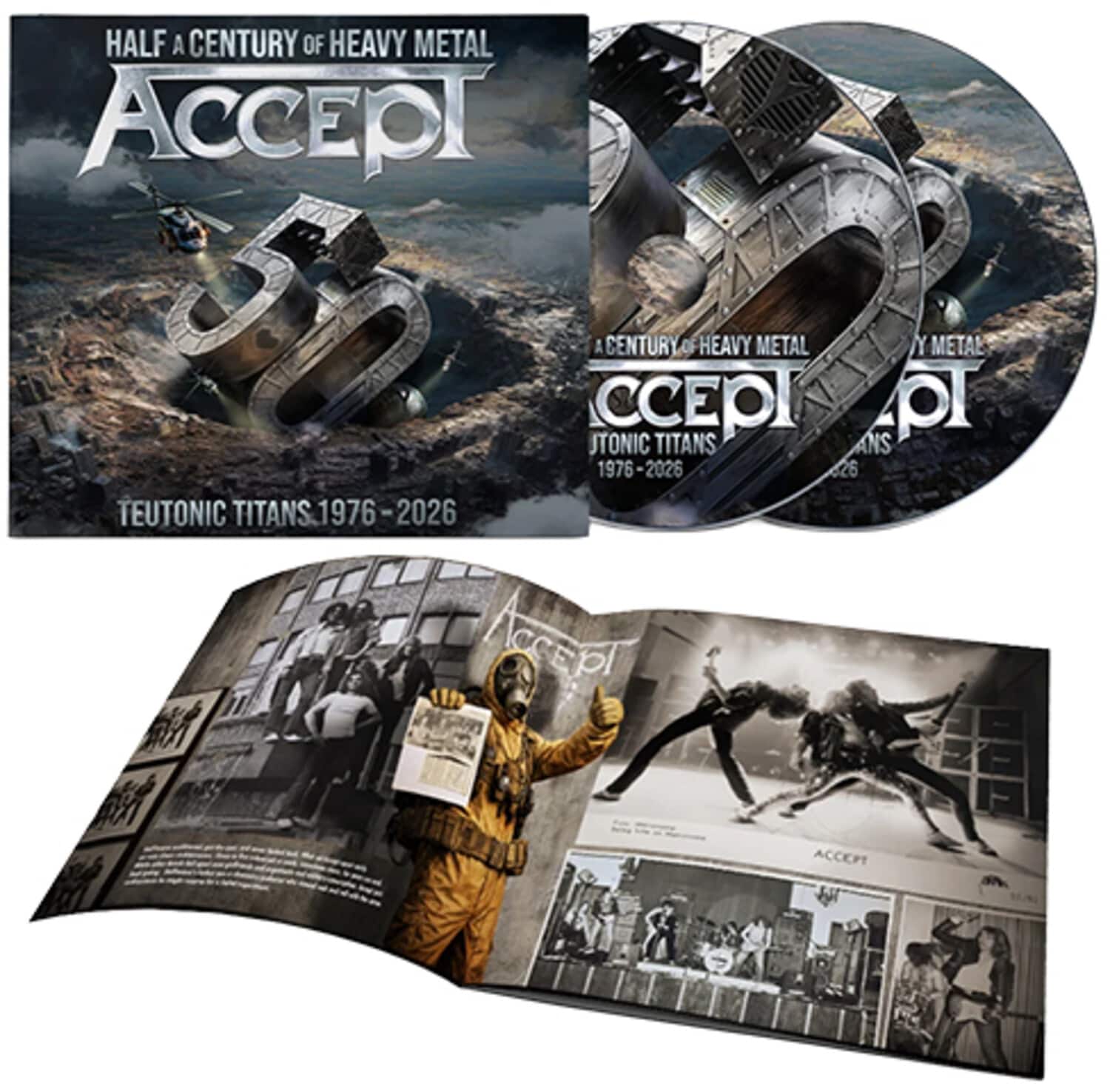 Accept - Teutonic Titans 1976-2026   - COMPACT DISCS [CD] price history on PriceWatchPro