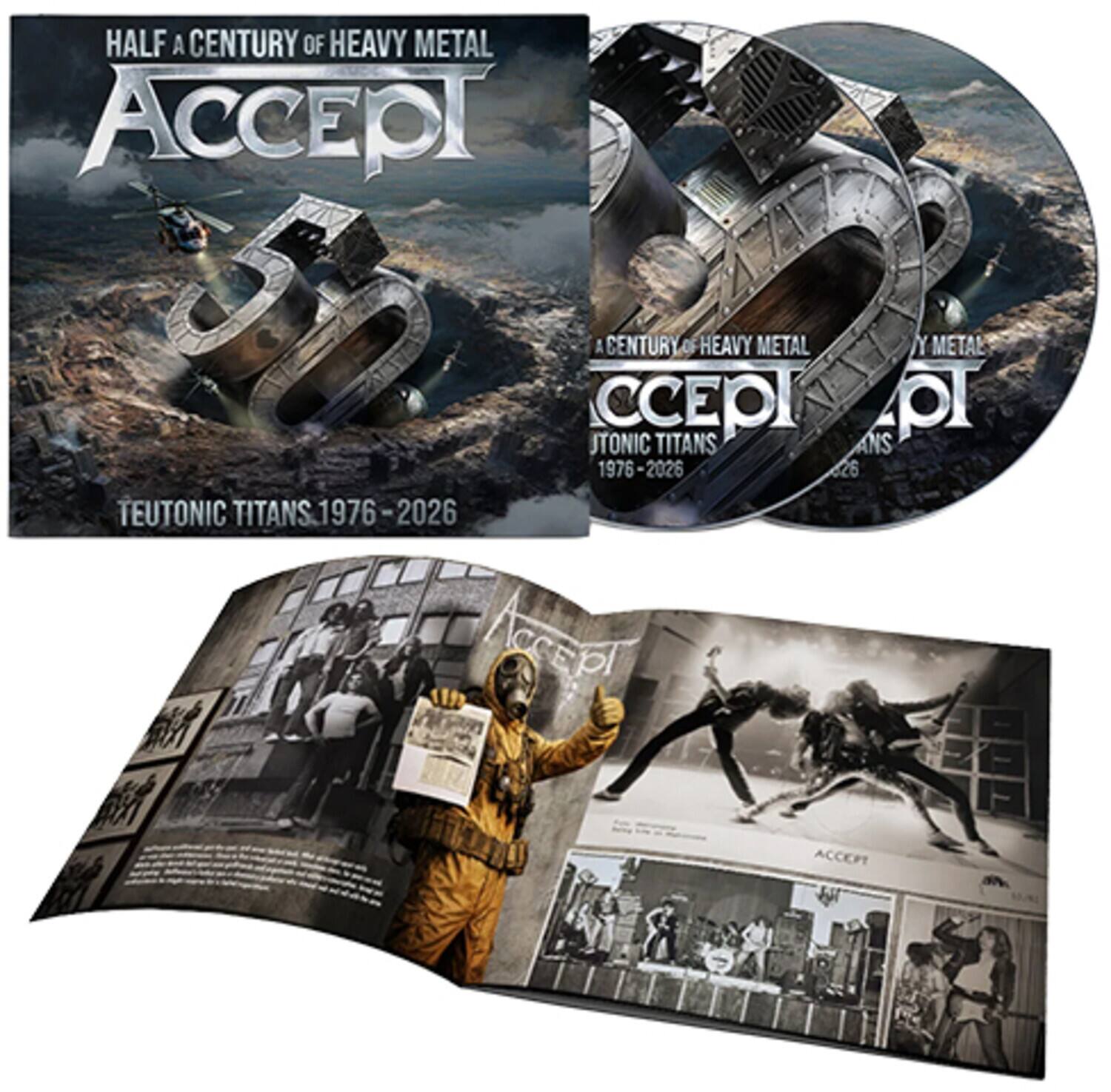 Accept - Teutonic Titans 1976-2026   - COMPACT DISCS [CD]