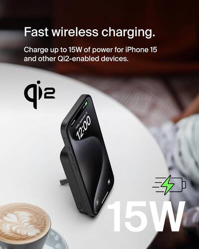 Belkin Boost Charge Pro Magnetic Power Bank 8K Black BPD007 - Best Buy Belkin Boost Charge Pro Magnetic Power Bank 8K Black BPD007 - Best Buy