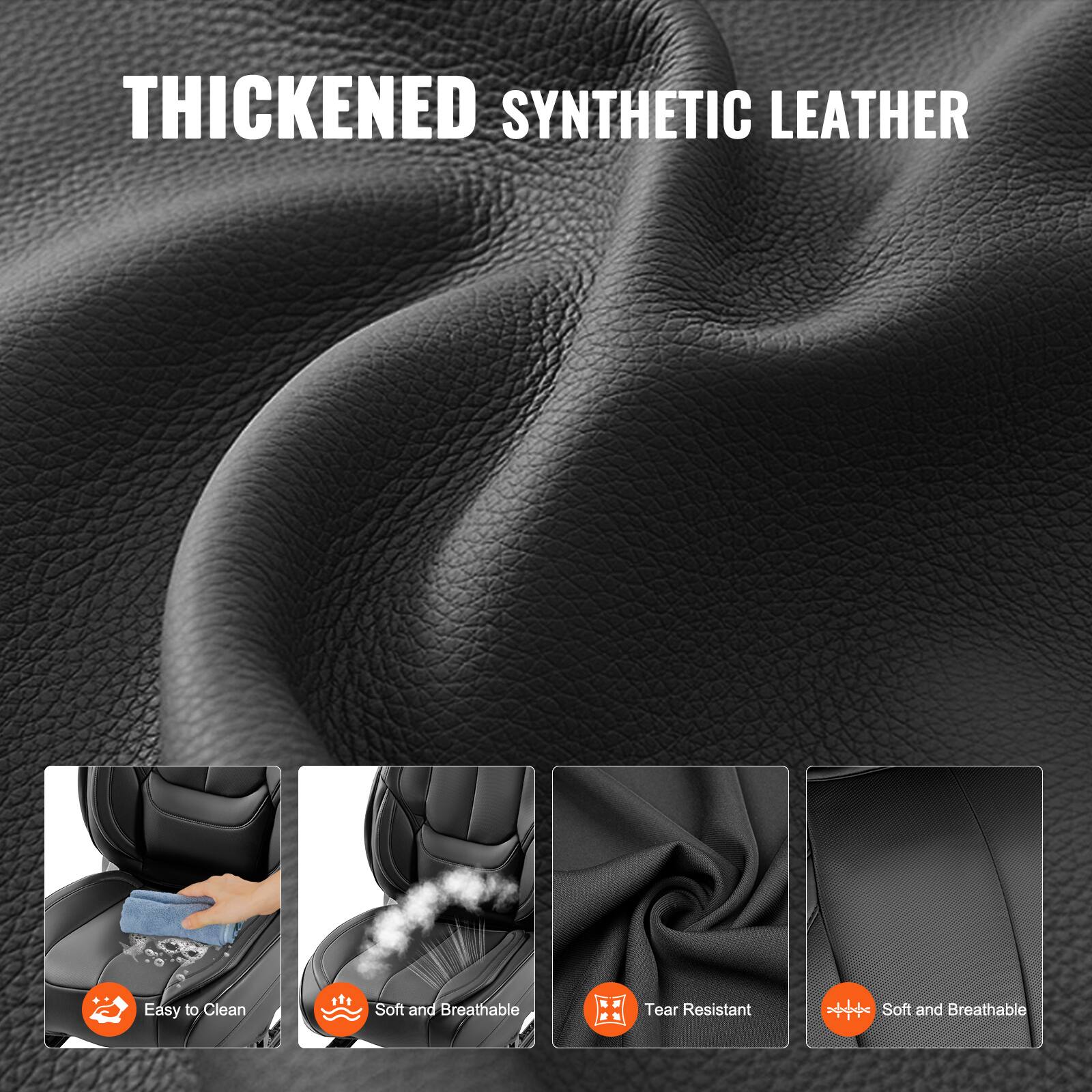 THICKENED SYNTHETIC LEATHER

- Easy to Clean
- Soft and Breathable
- Tear Resistant
- Soft and Breathable