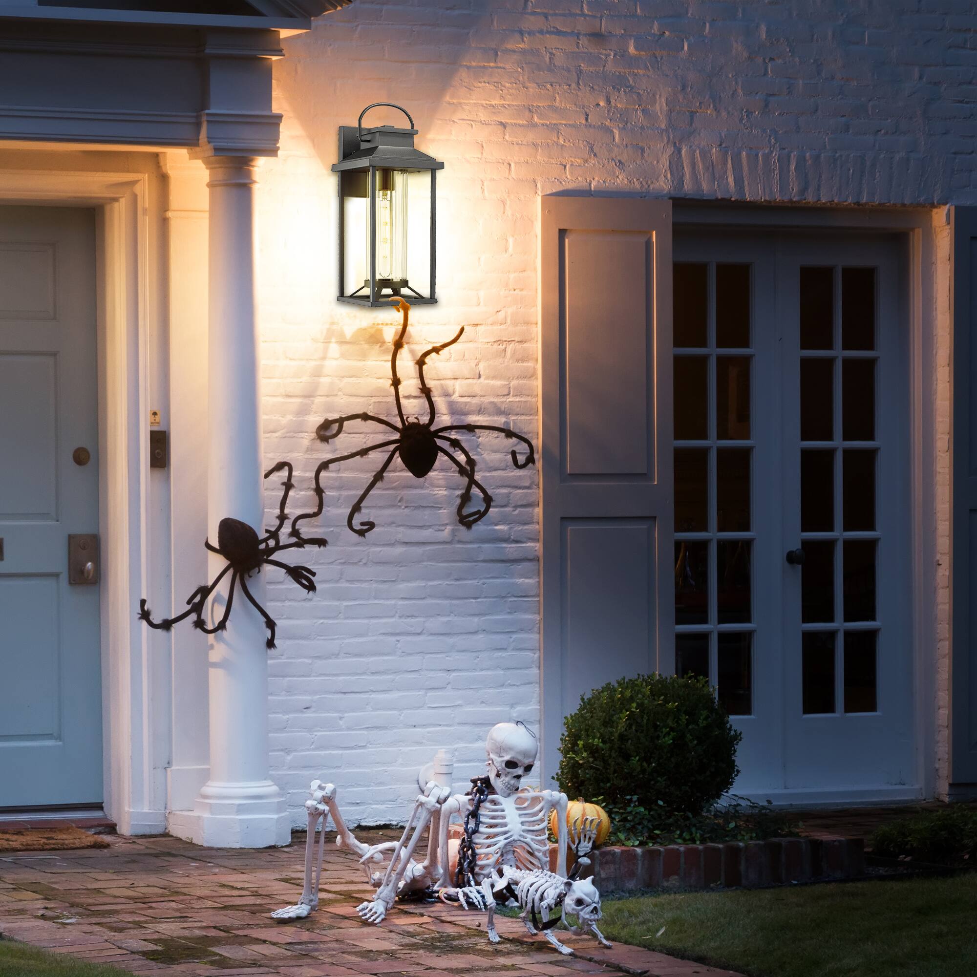 Back. Akoasm - Anti-Rust Waterproof Outdoor Porch Lights Modern Outdoor Wall Sconce Lantern for House, Front Porch, Coach (2 Pack).