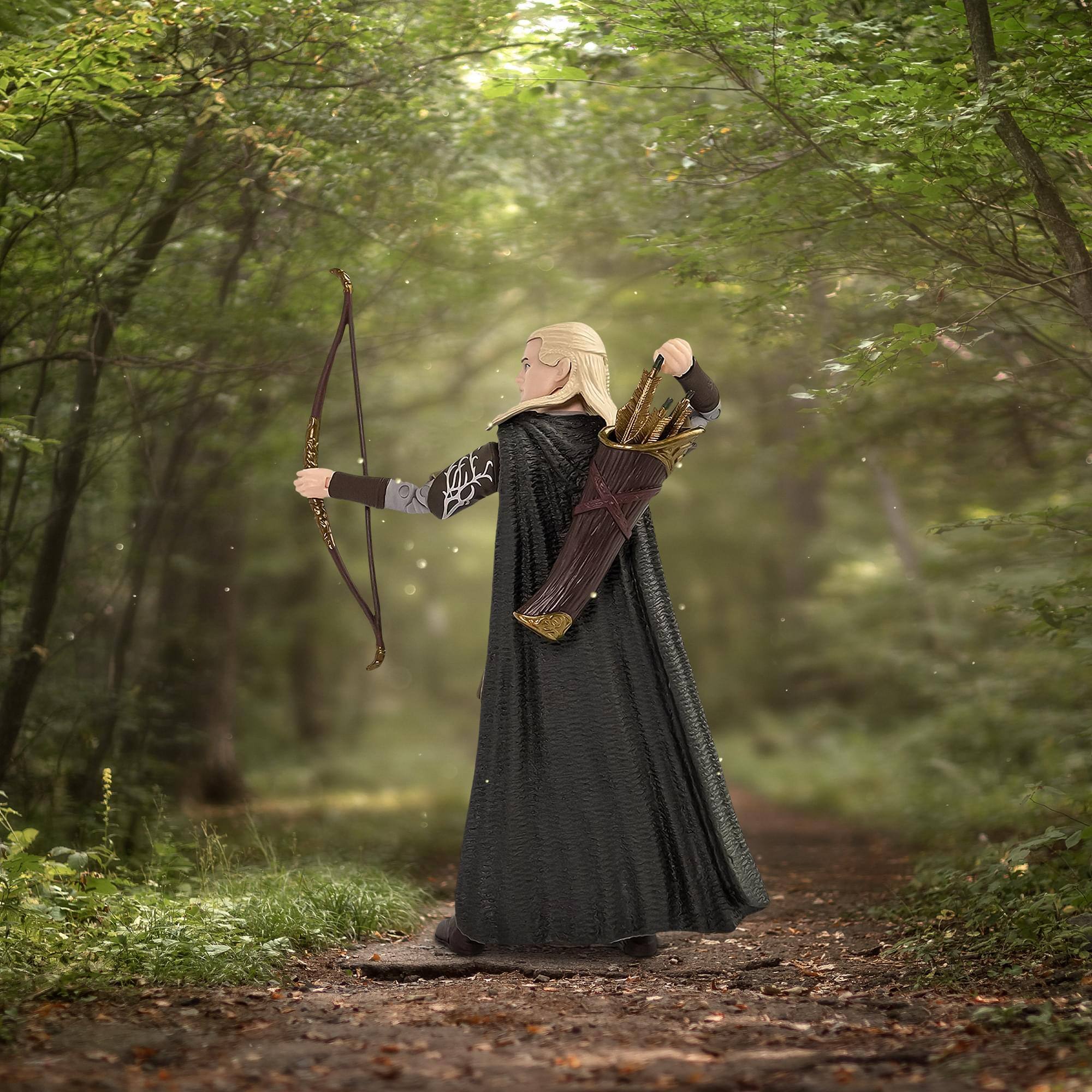 Alt View 5. The Loyal Subjects - The Lord of the Rings BST AXN 5 Inch Action Figure | Legolas - Multi-Colored.