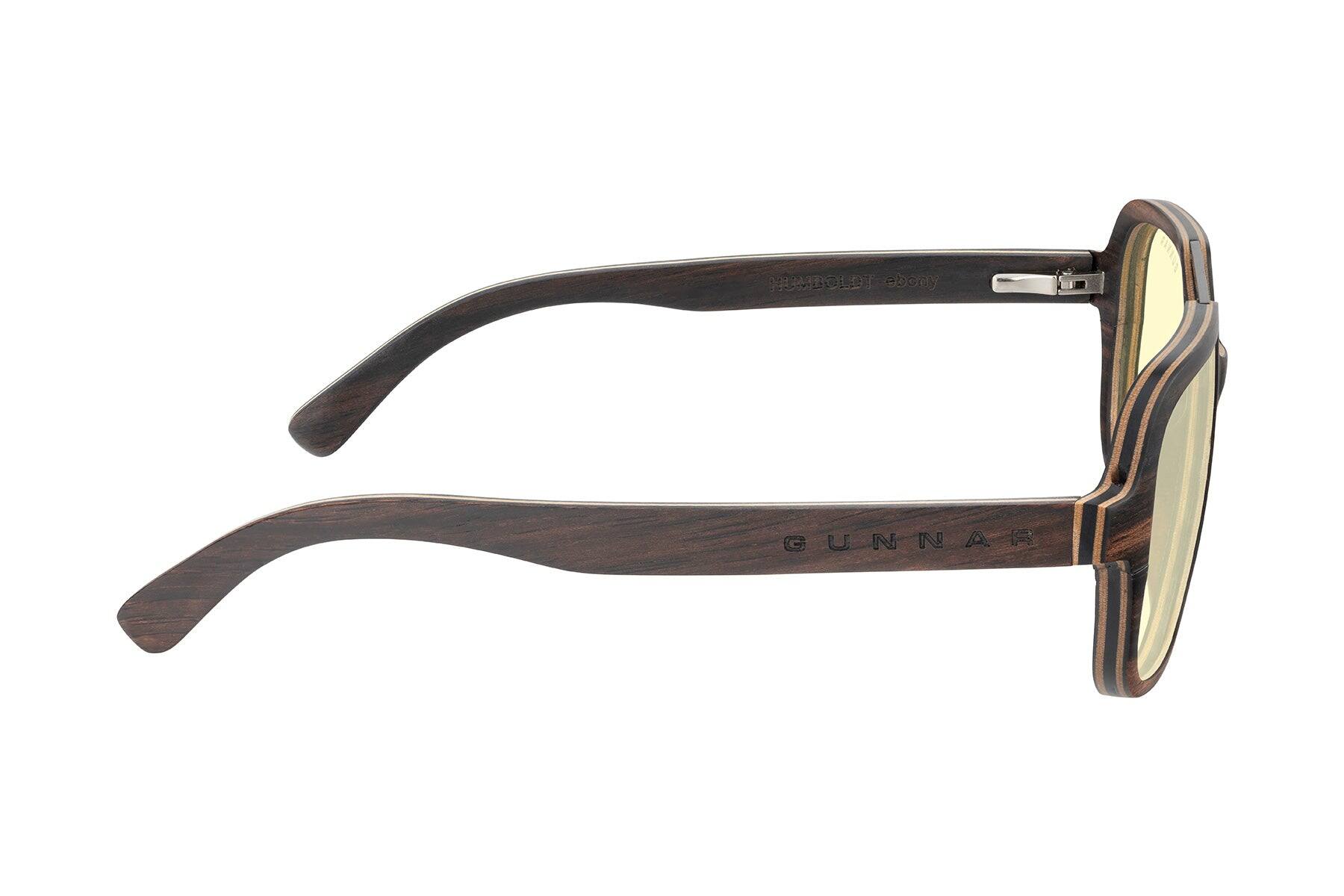 Alt View 8. GUNNAR - GUNNAR Computer Glasses  -  Humboldt, Ebony (wood), Clear Pro Lens - Blue Light Blocking, For Designers/Photographers - Ebony.