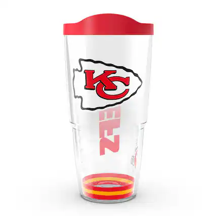 Front. Tervis - Kansas City Chiefs 24oz. Classic Arctic Tumbler - Multicolor.