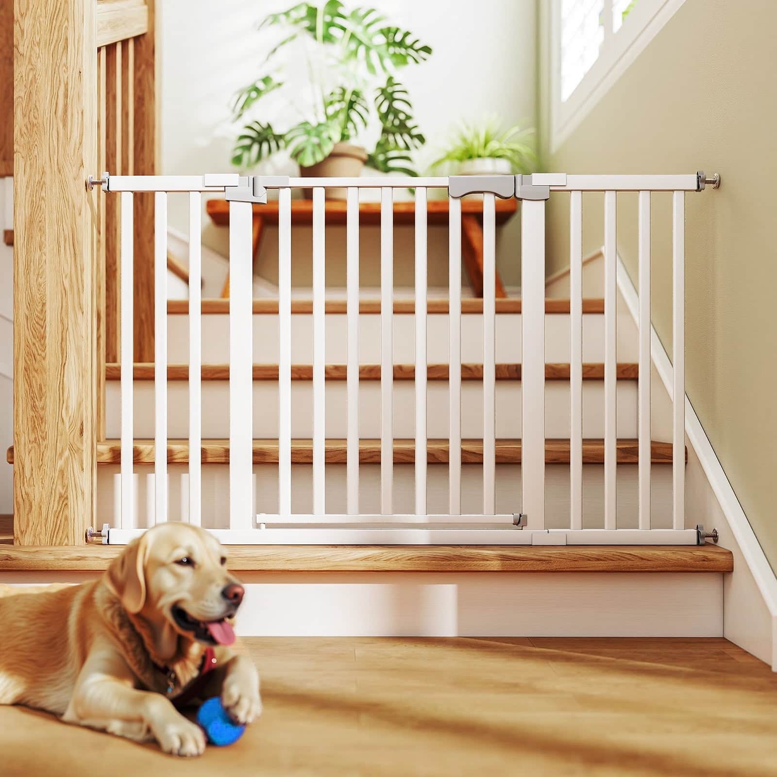 Sugift - 30 to 50 Inch Pressure Mounted Baby Gate for Doorways and Hallways with Auto Close Pet Gate Door price history on PriceWatchPro