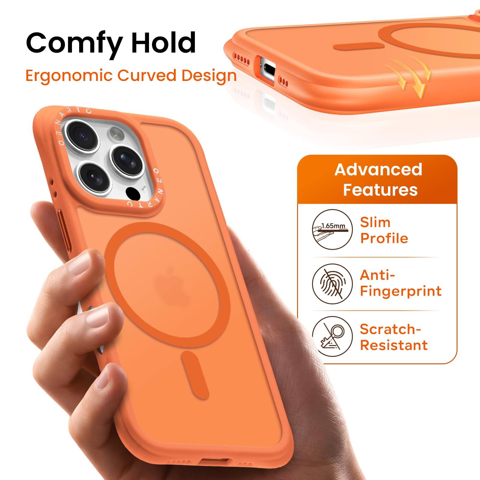 Comfy Hold Ergonomic Curved Design

Advanced Features
- 1.65mm Slim Profile
- Anti-Fingerprint
- Scratch-Resistant