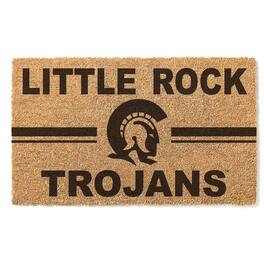 Jardine - Arkansas Little Rock Trojans 18" x 30" Team Logo Doormat - Brown