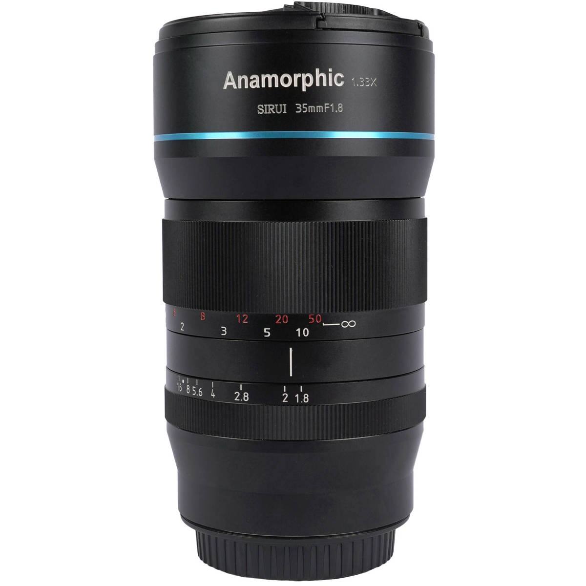 Anamorphic 1.33X SIRUI 35mmF1.8

I 2
8
3
12
20 50 5 10
16  I 85.6 4
I 2.8
I I 2 1.8