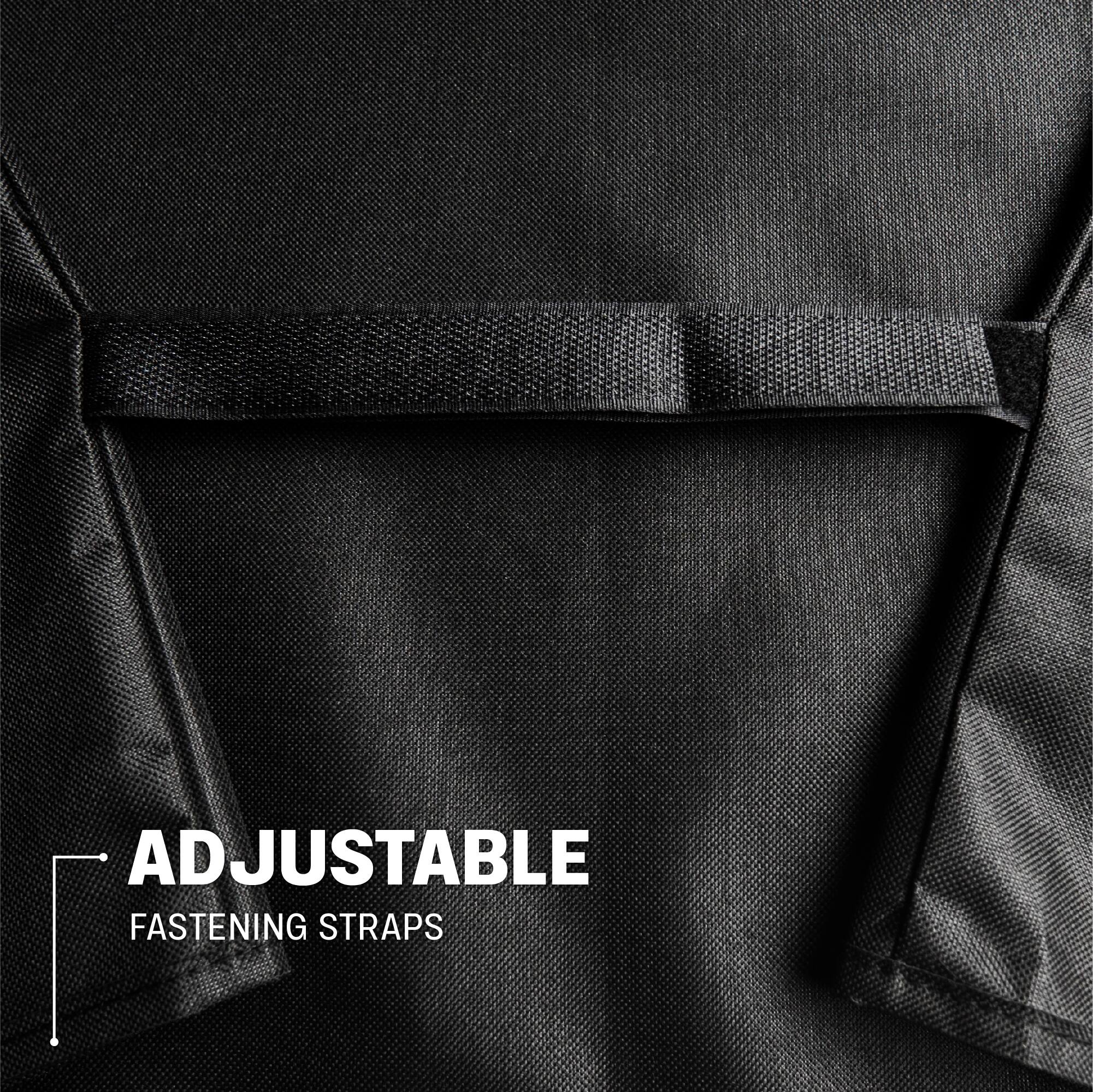 ADJUSTABLE  
FASTENING STRAPS