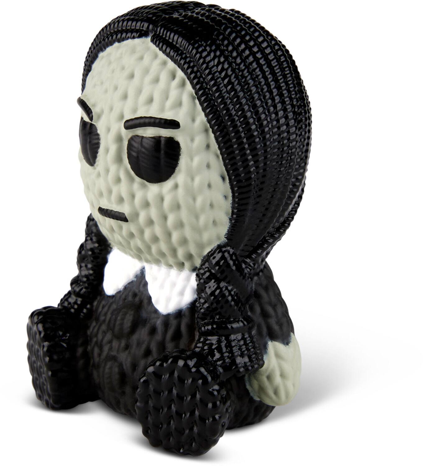 Alt View 1. Handmade by Robots - Handmade by Robots - The Addams Family - Wednesday #024  (1.75" Micro Vinyl Figure)   - Collectibles - Multicolor.