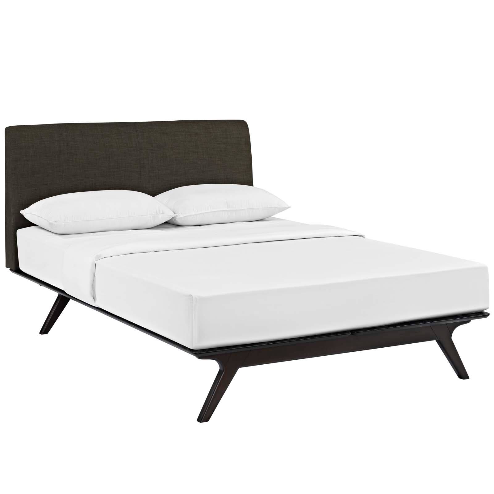 Angle. Modway - Townhouse Twin Bed - Black.