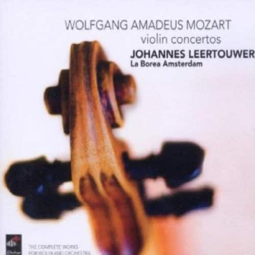 Johannes Leertouwer - Violin Concertos  - COMPACT DISCS