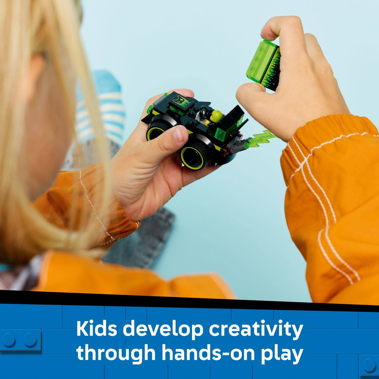 Kids develop creativity through hands-on play