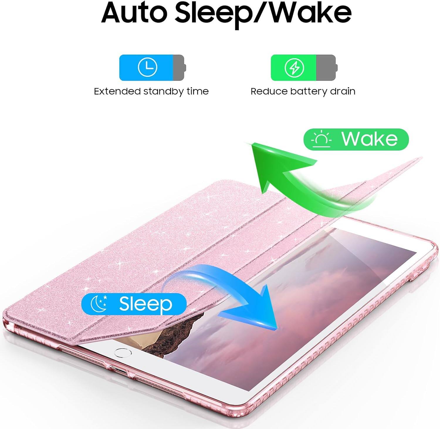 Auto Sleep/Wake

Extended standby time
Reduce battery drain

Wake
Sleep