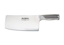 Global - Chop & Slice 7-3/4-Inch Chinese Chef's Knife/Cleaver - Silver