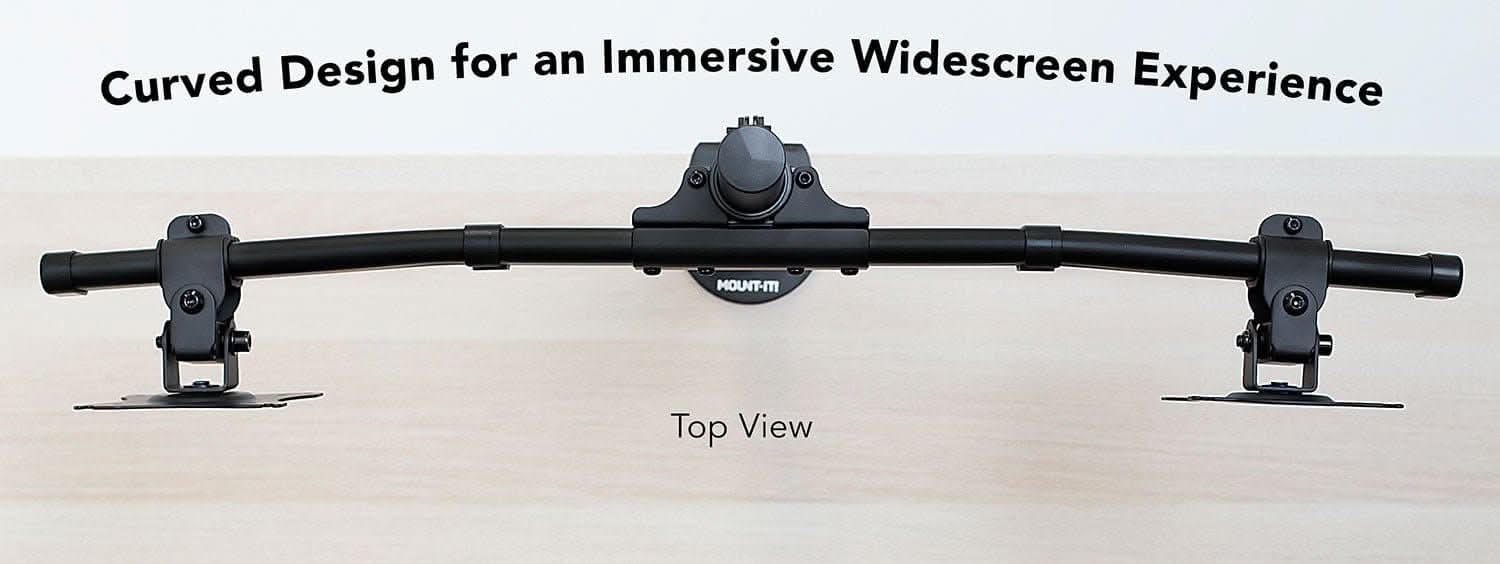 Curved Design for an Immersive Widescreen Experience

Top View