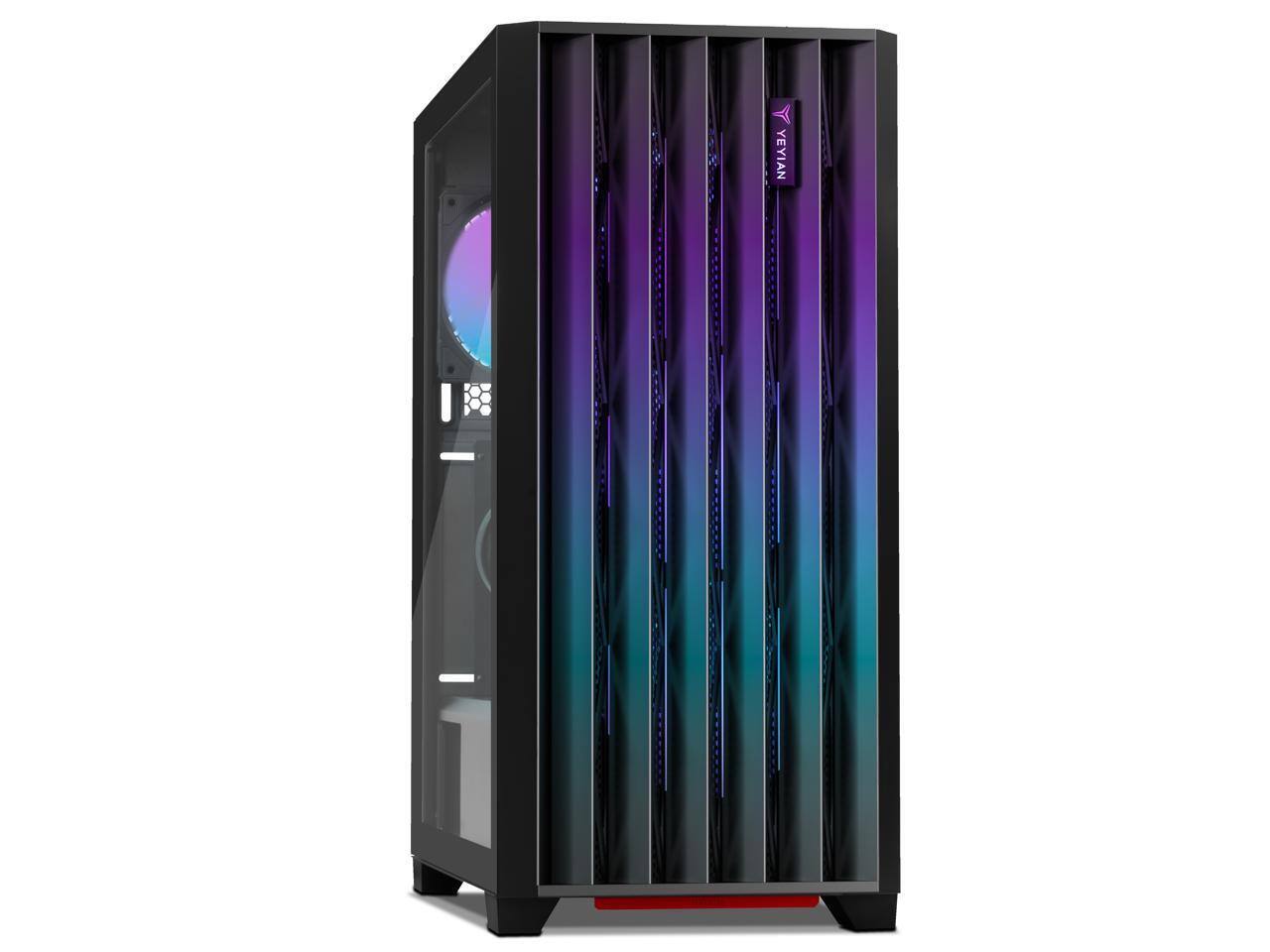 Alt View 2. YEYIAN - Yeyian Gaming Desktop Phoenix Intel Core Ultra 7 265F RTX 5070 AI 32GB DDR5 2TB SSD - Black.