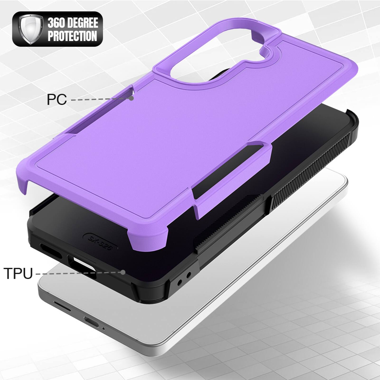 360 DEGREE PROTECTION

PC

TPU

SX-S26