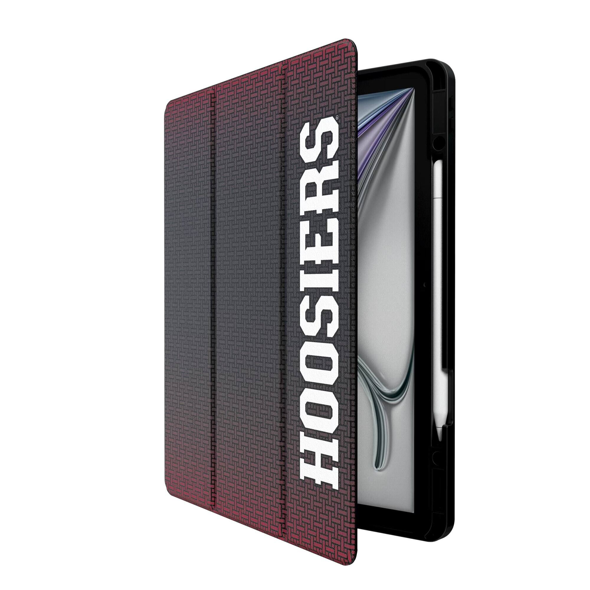 Alt View 1. Keyscaper - Indiana Hoosiers iPad Case - 13in Air M2 - Black.