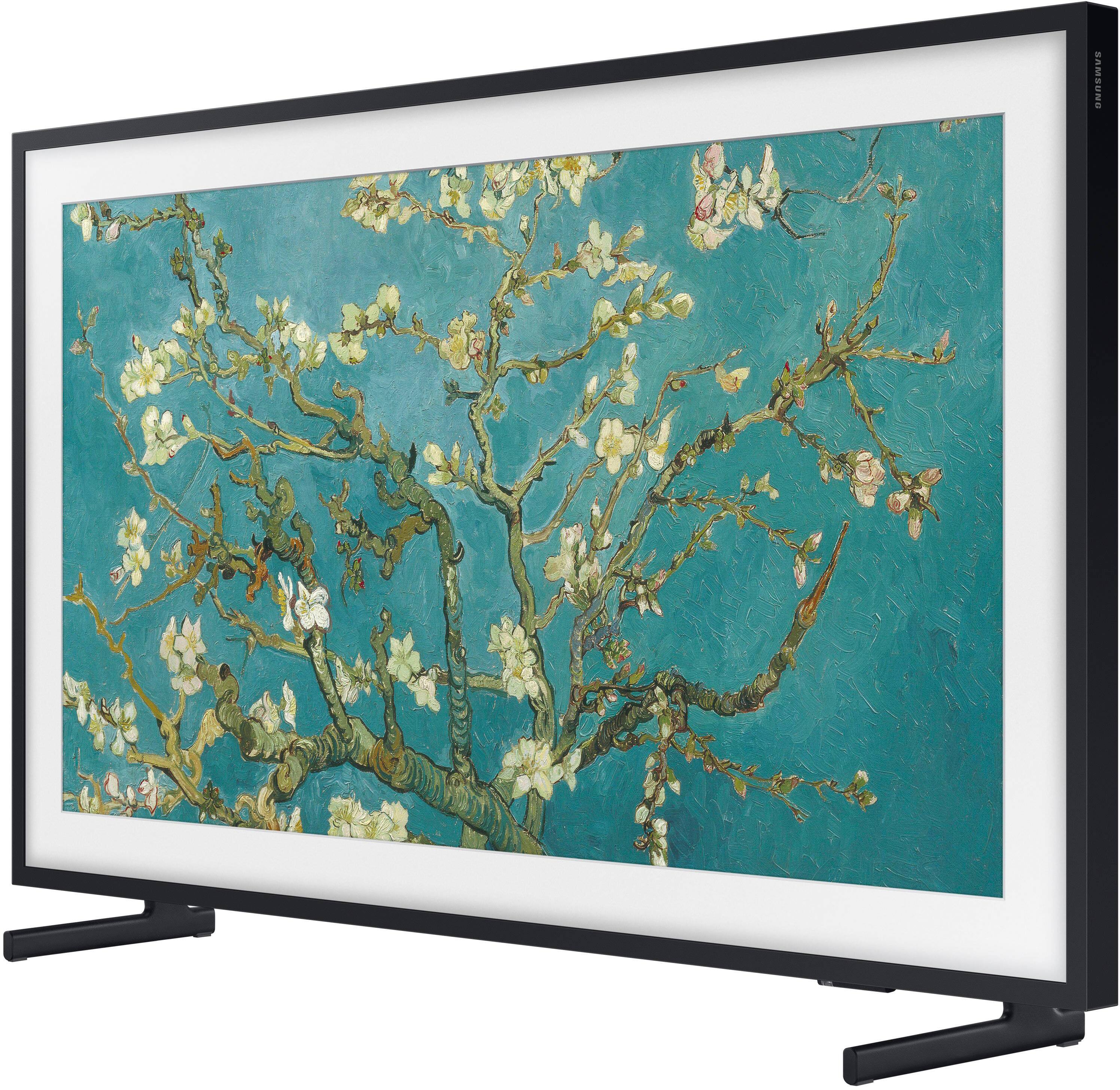Alt View 15. Samsung - 32" Class The Frame QLED Full HD Smart Tizen TV - Charcoal Black.