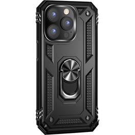 SaharaCase - Military Kickstand Series Case for Apple iPhone 14 Pro - Black
