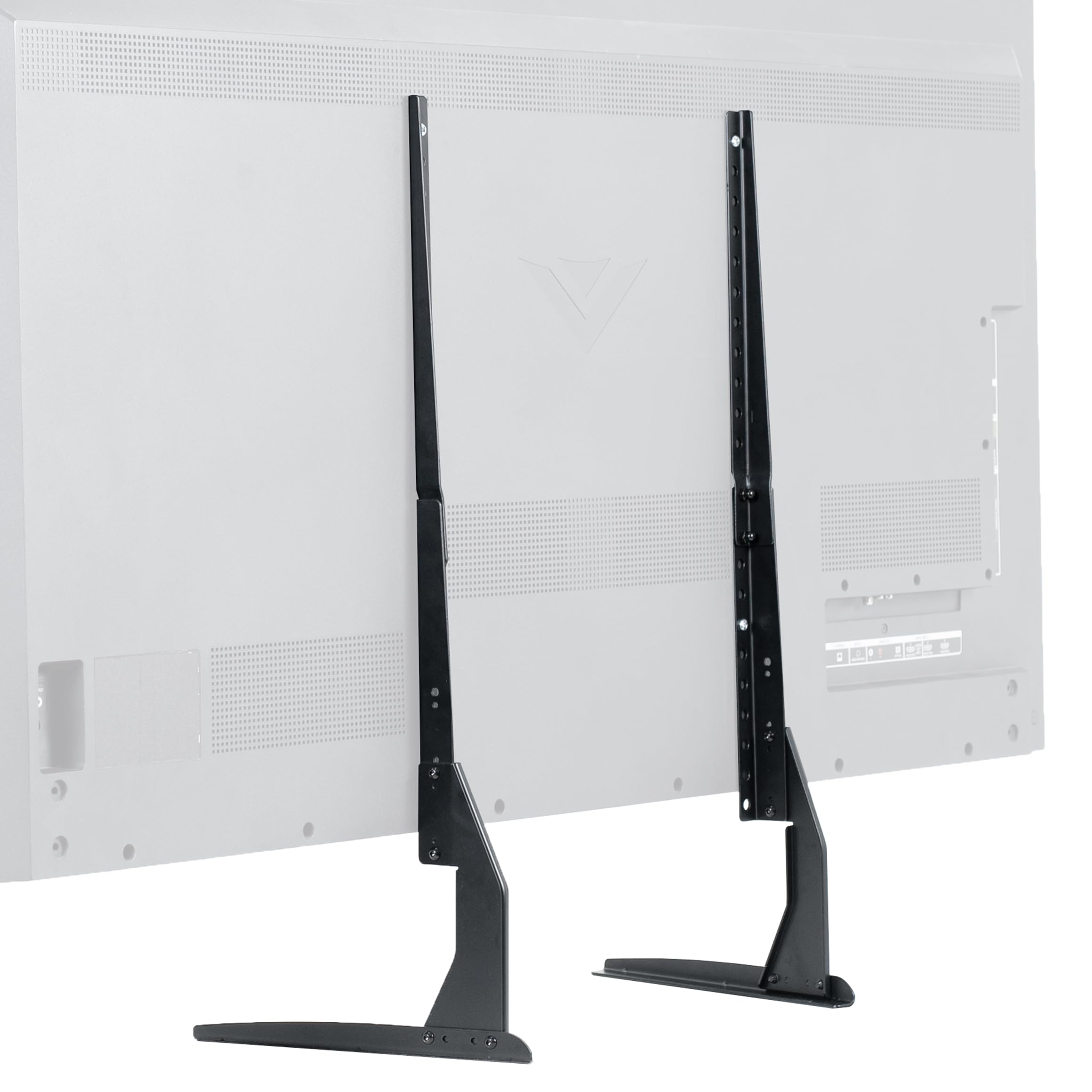 Front. ThinkLink Electronic - Universal Tabletop Base Stand Lcd Flat Screens Pedestal Replacement Vesa Mount Hardware Included - Default.