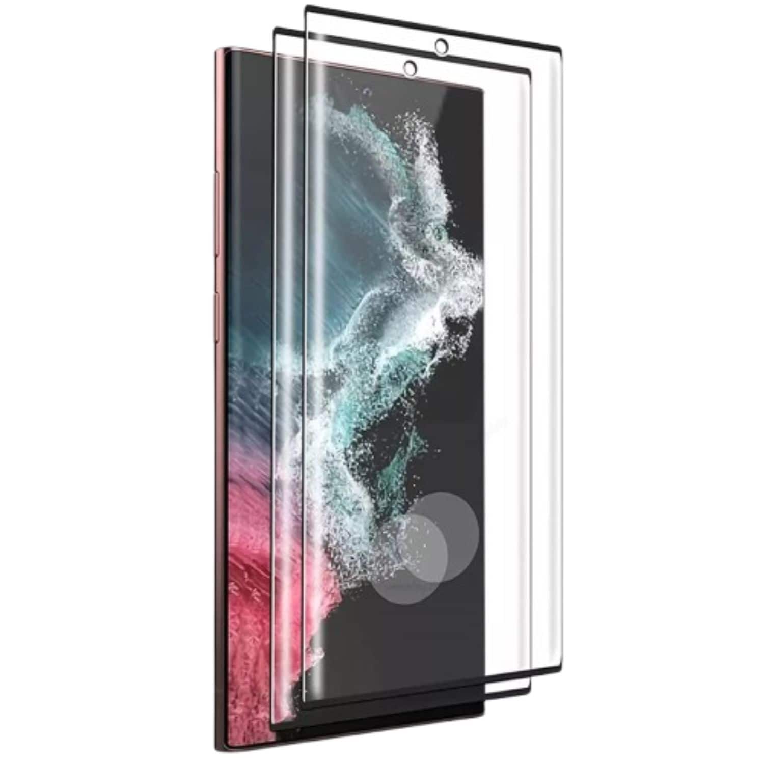 Home Collection - 2-Pack Tempered Glass Screen Protectors for Samsung Galaxy S25 Edge - Clear