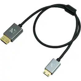 ZILR - 4Kp60 Hyper Thin High Speed HDMI Secure Cable with Mini Connector