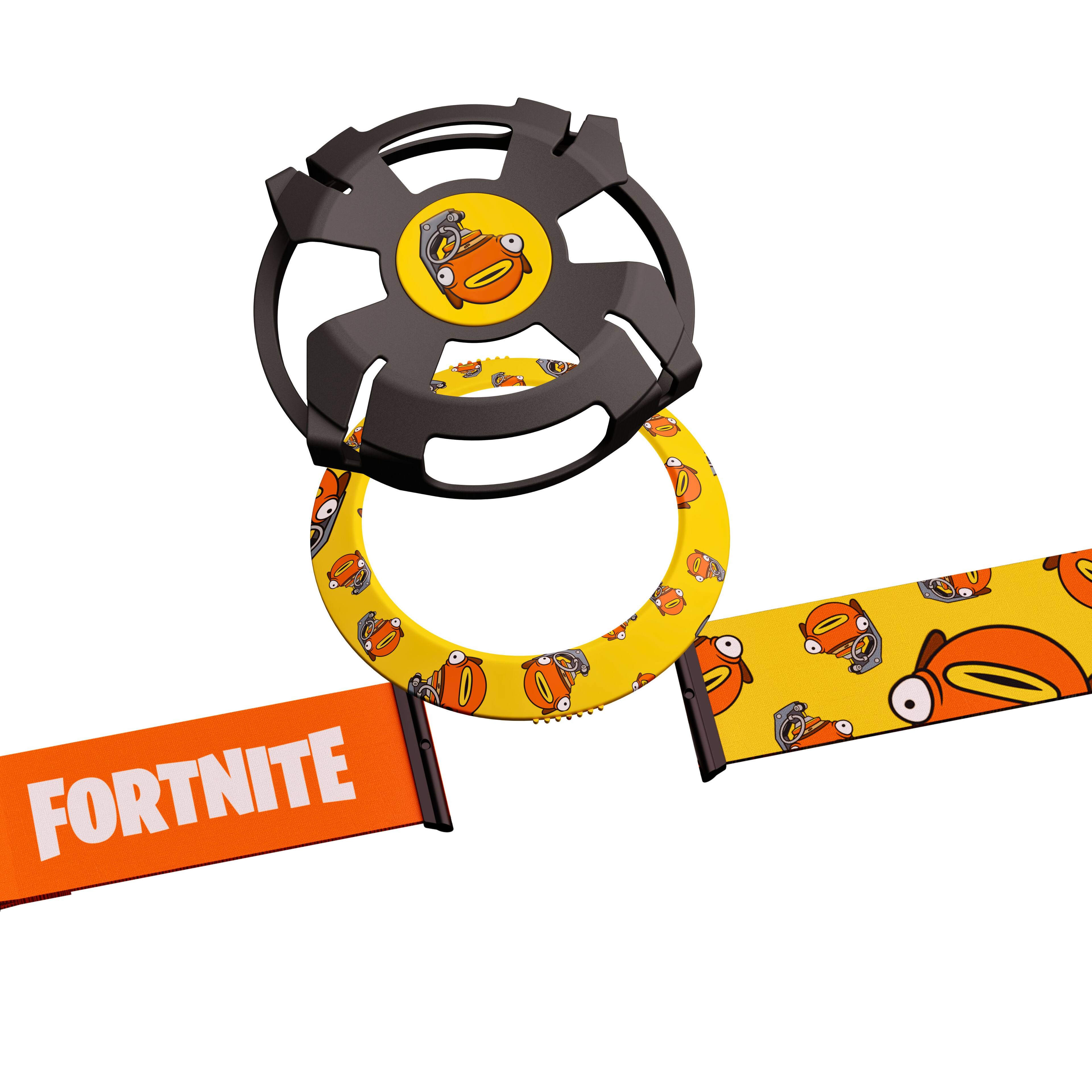 Front. Woojer - Fortnite Strap 3 Ring, Armor & Belt Style-set - Fishstick Edition - Yellow/Orange.
