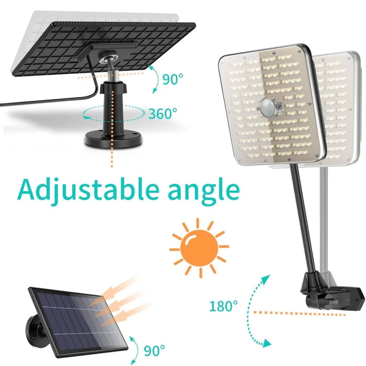 Adjustable angle

90°

360°

180°