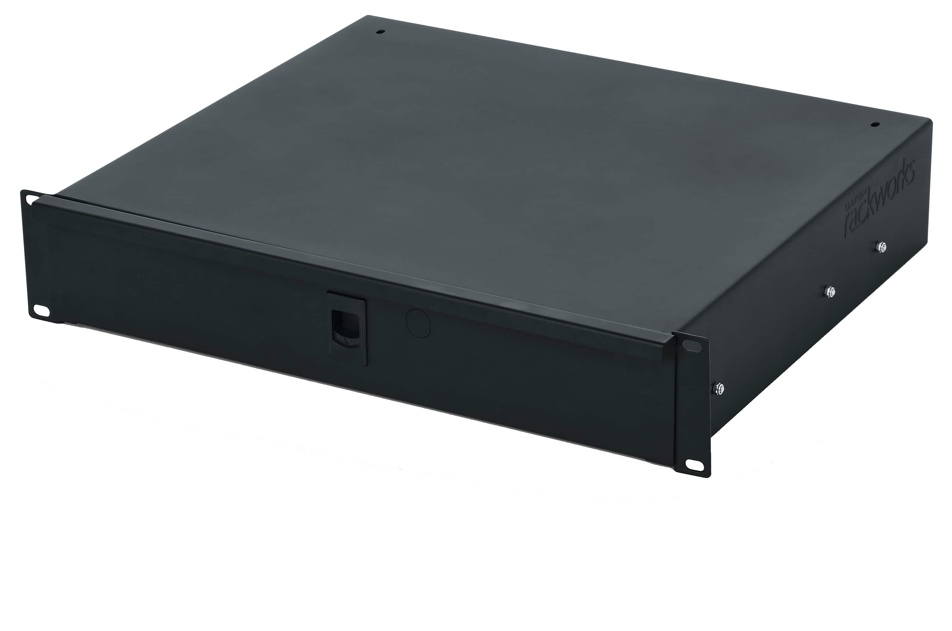 Gator - Rackworks 2 RU Lockable Rack Drawer, with Spring-Loaded Latches and Two Rubber Grommets for Rear Access price history on PriceWatchPro