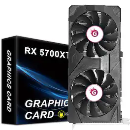Dazzling Pops - Radeon RX 5700 XT Graphics Card GDDR6 2560SP Computer Graphics Cards GPU PCI e 4.0 HDMI/DisplayPort*3