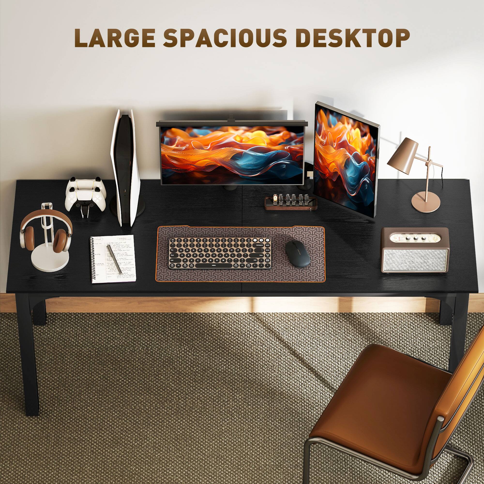 LARGE SPACIOUS DESKTOP