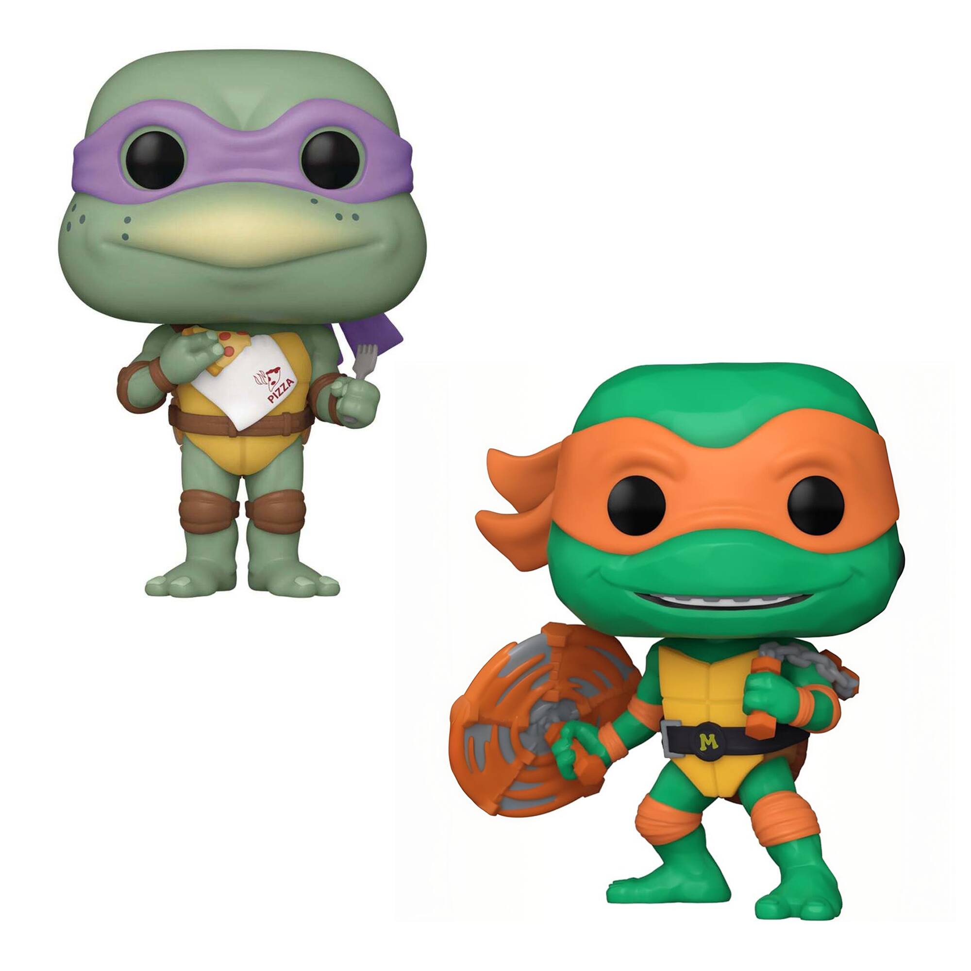 Front. Funko - Funko Pop! 2pack TMNT: Donatello & Michaelangelo.