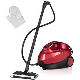 SKONYON - 2000W Multipurpose Steam Cleaner with Handheld Unit - Red