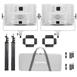 Godox - Litemons LP1200R 120W RGB LED 2-Light Panel Kit