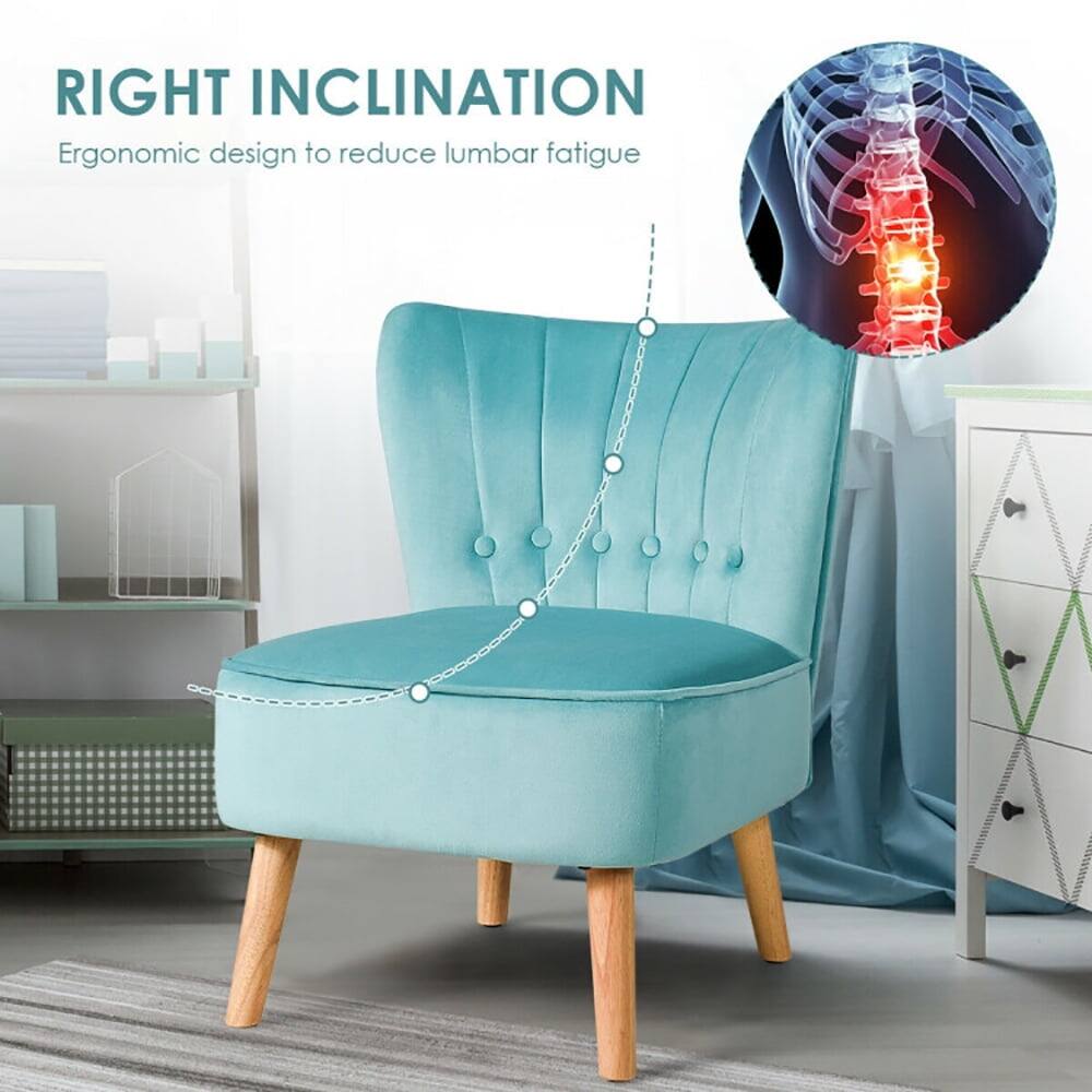 RIGHT INCLINATION  
Ergonomic design to reduce lumbar fatigue