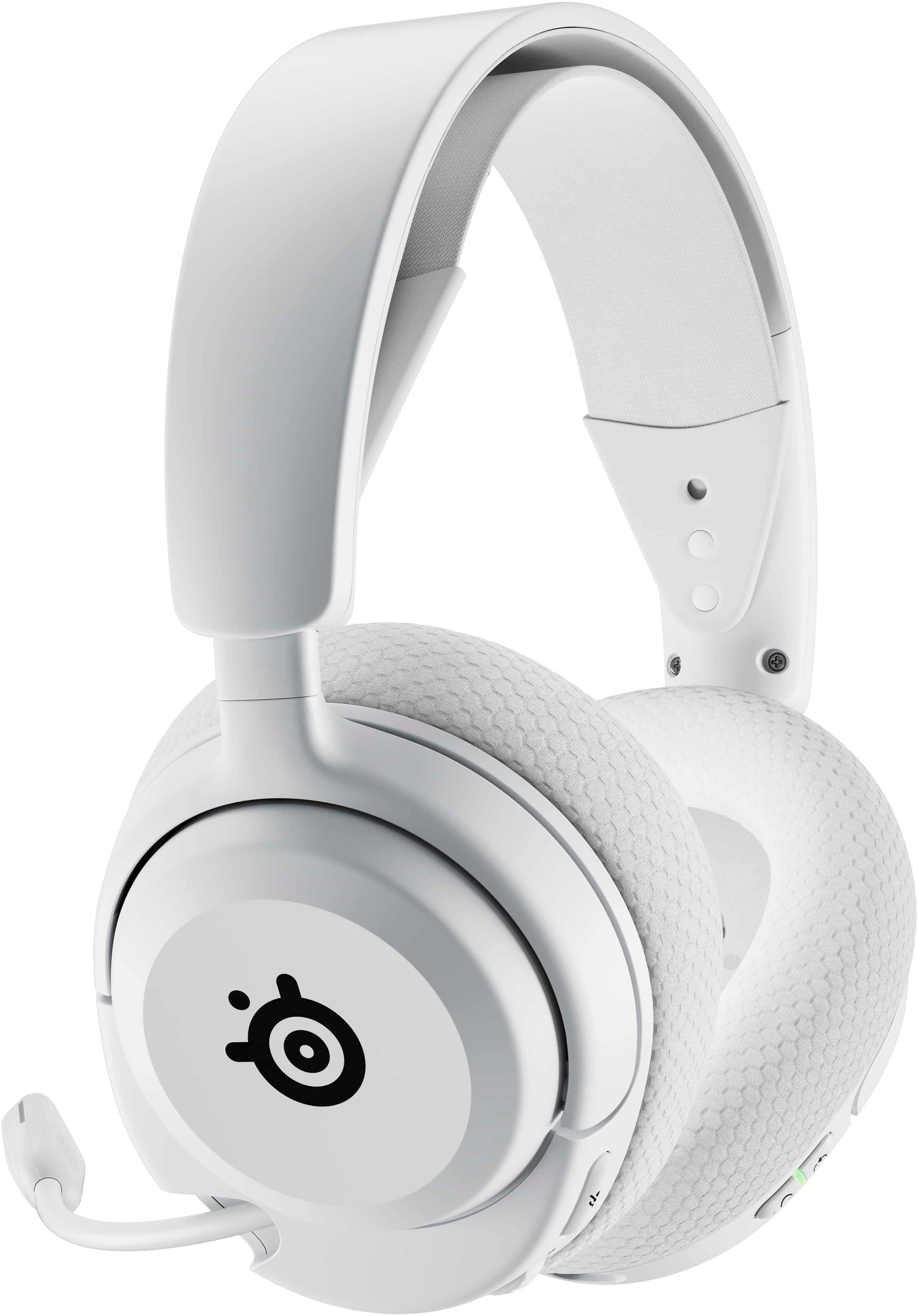 Alt View 21. SteelSeries - Arctis Nova 5P Wireless Gaming Headset for PS5, PS4 - White.