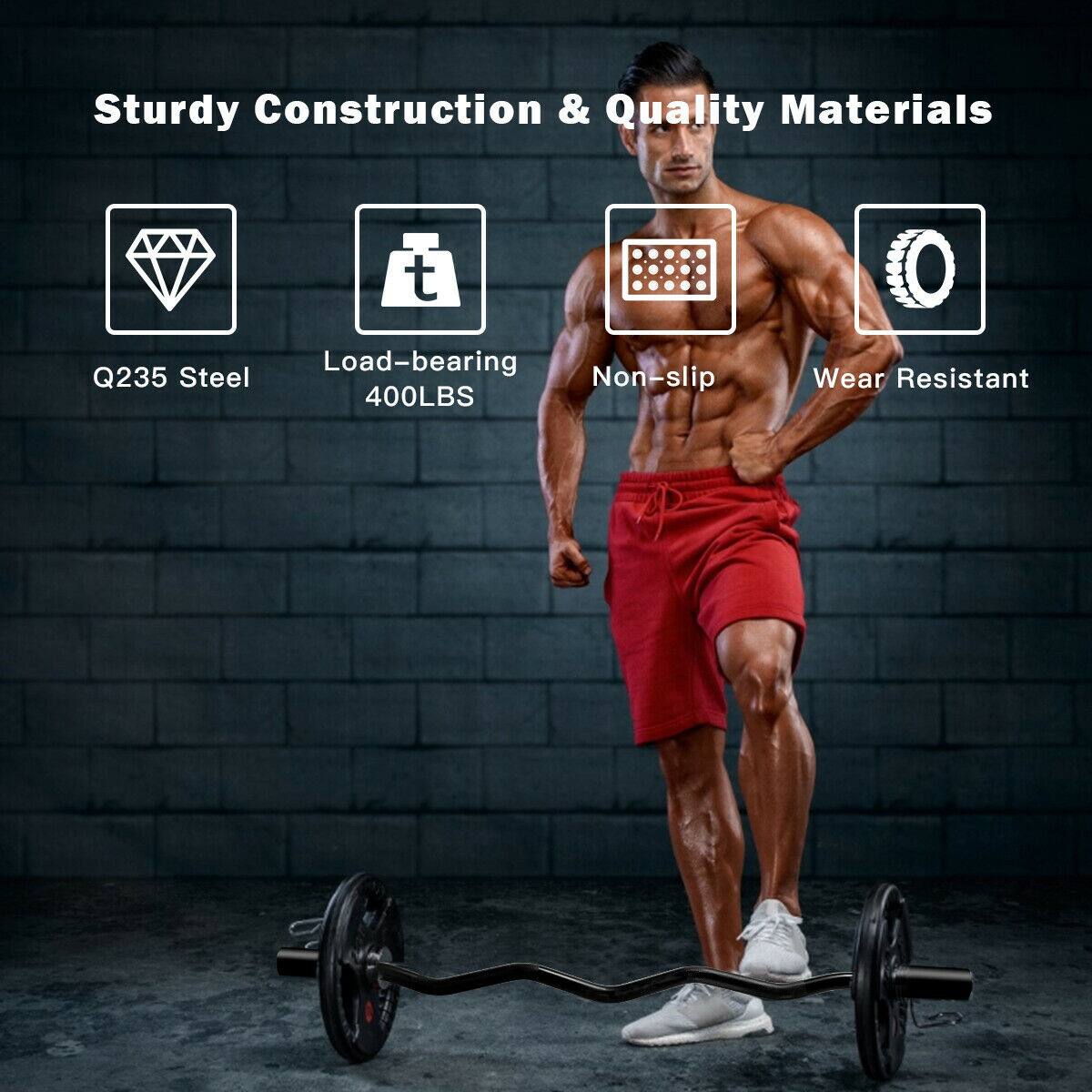 Sturdy Construction & Quality Materials: Steel Load-bearing Q235 Non-slip 400LBS Wear Resistant