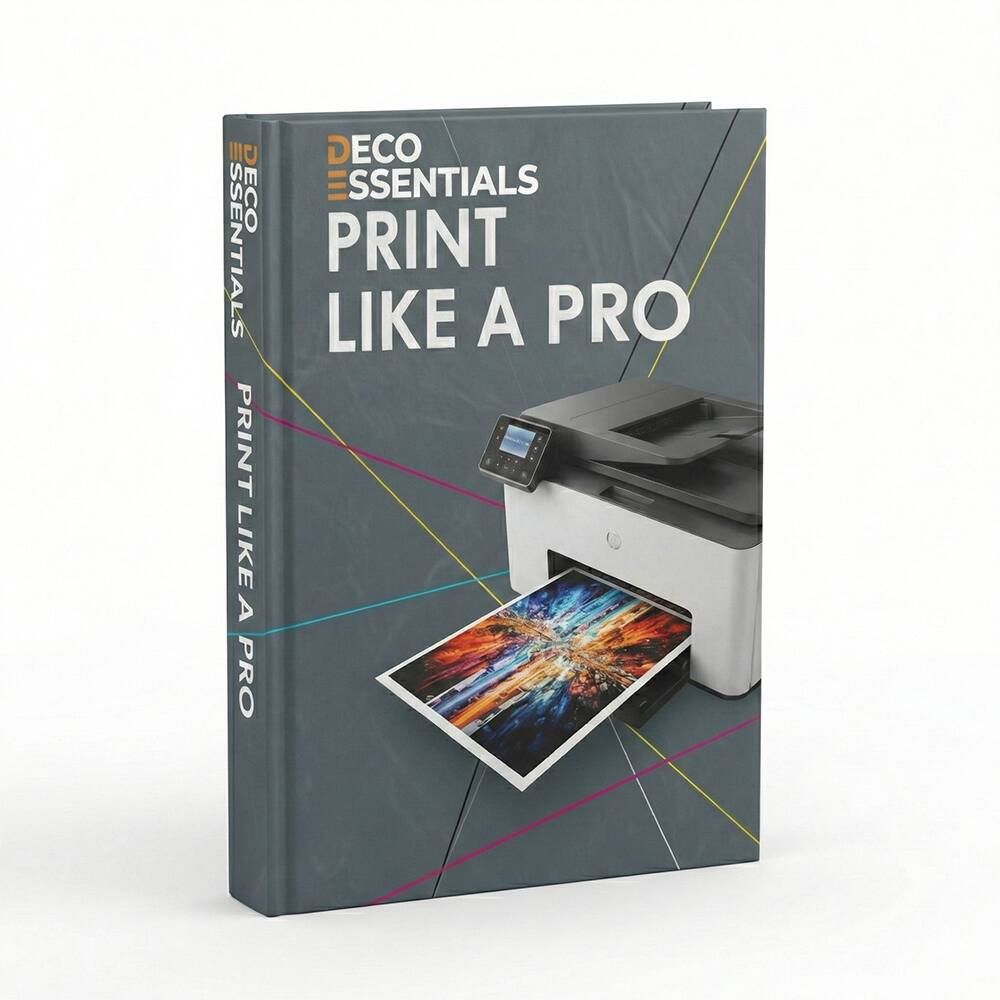 DECO ESSENTIALS PRINT LIKE A PRO