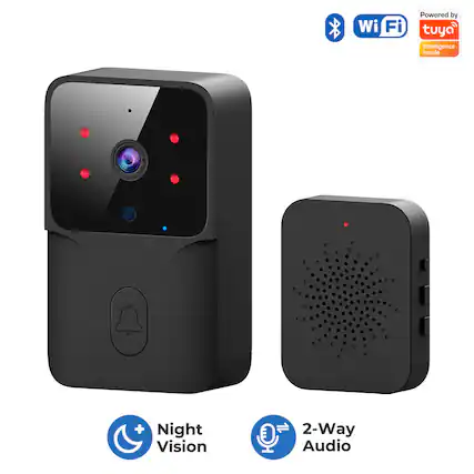 Wi-Fi Powered by Tuya Intelligence Inside
MATRUL SMITR
Night Vision
2-Way Audio