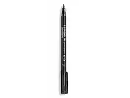 Staedtler - Lumocolor Permanent Markers, Fine Point, 10/Pack (55580-PK10) - Black