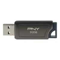 PNY - PRO Elite V2 512GB USB 3.2 Gen 2 Flash Drive - Black - Front_Zoom