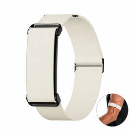 Dteck - Nylon Band for Google Fitbit Air, Adjustable tretchy Arm Strap Replacement Sport Armband - Starlight