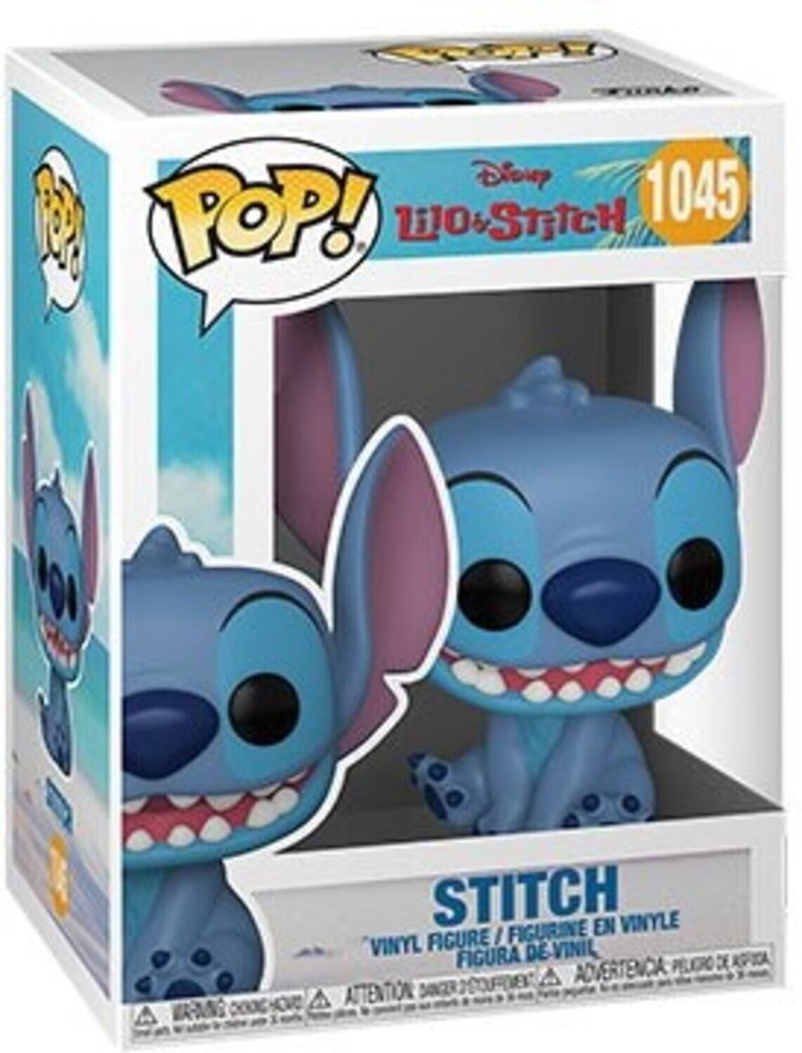 Disney  
POP!  
1045  
Stitch  

VINYL FIGURE / FIGURINE EN VINYLE  
FIGURA DE VINIL  
FIGURA DE VINIL  
FIGURA DE VINIL  

ATTENTION  
ADVERTENCIA  
ADVERTENCIA