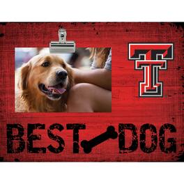 Fan Creations - Texas Tech Red Raiders 10.5" x 8" Best Dog Clip Photo Frame - Multicolor