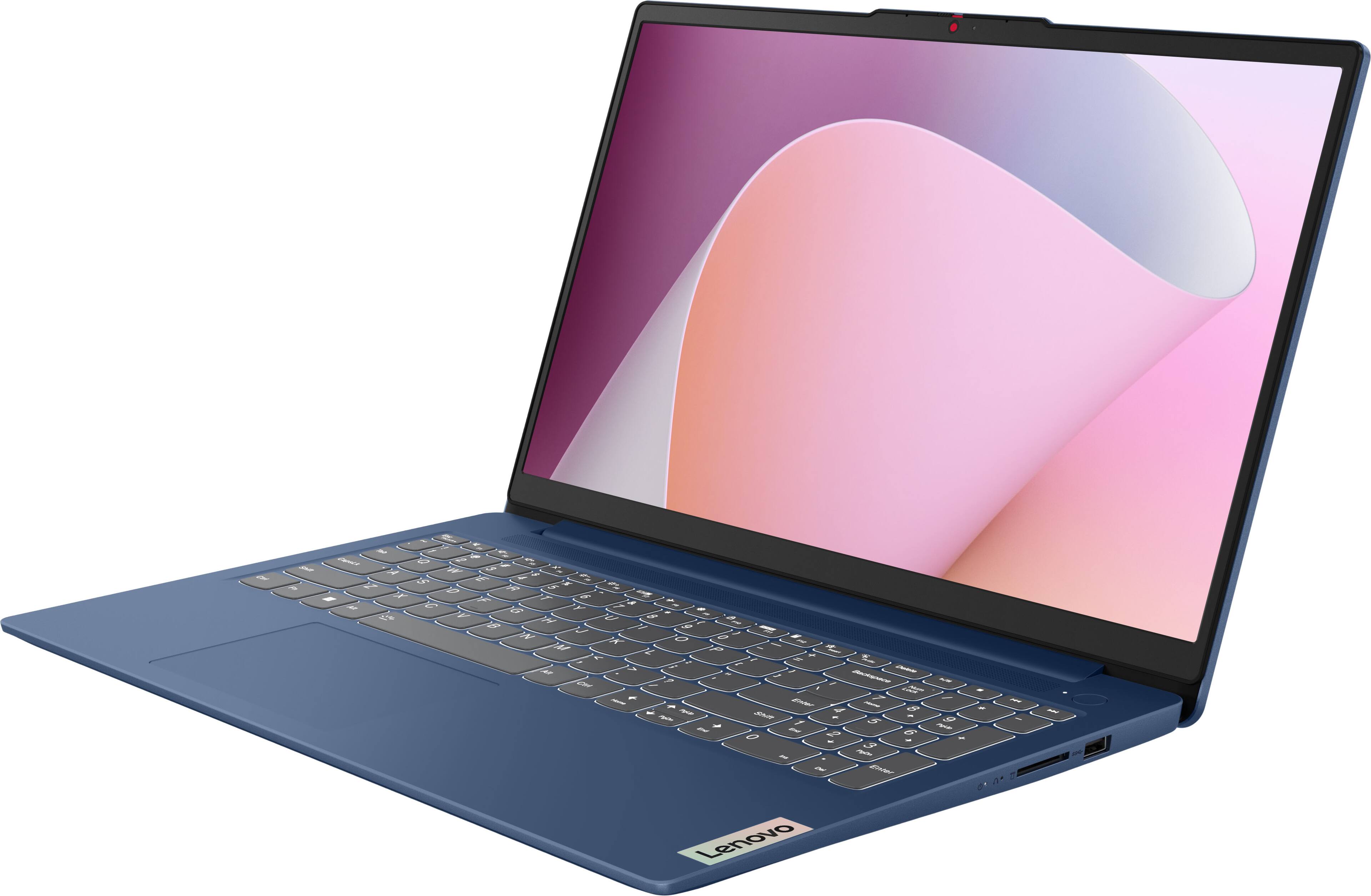 Alt View 8. Lenovo - IdeaPad Slim 3 15.6" Full HD Laptop - AMD Ryzen 5 40 2025 - 8GB Memory- 256GB SSD - Abyss Blue.