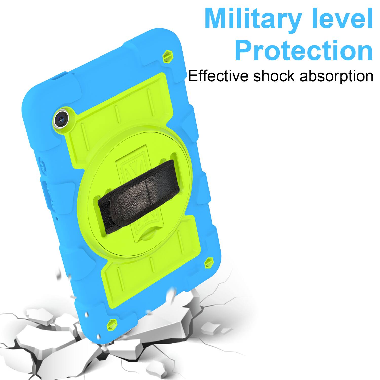 Military level Protection  
Effective shock absorption