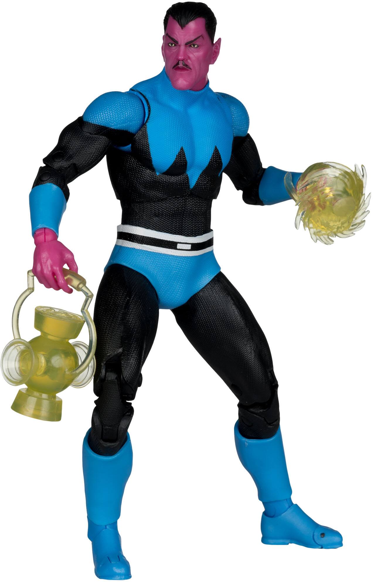 Left. McFarlane Toys - DC Multiverse Sinestro (Classic Uniform) 7" Action Figure.