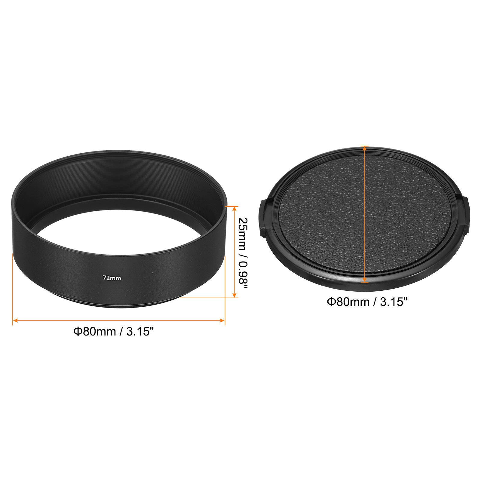 72mm 25mm / 0.98"  
80mm / 3.15"  
80mm / 3.15"